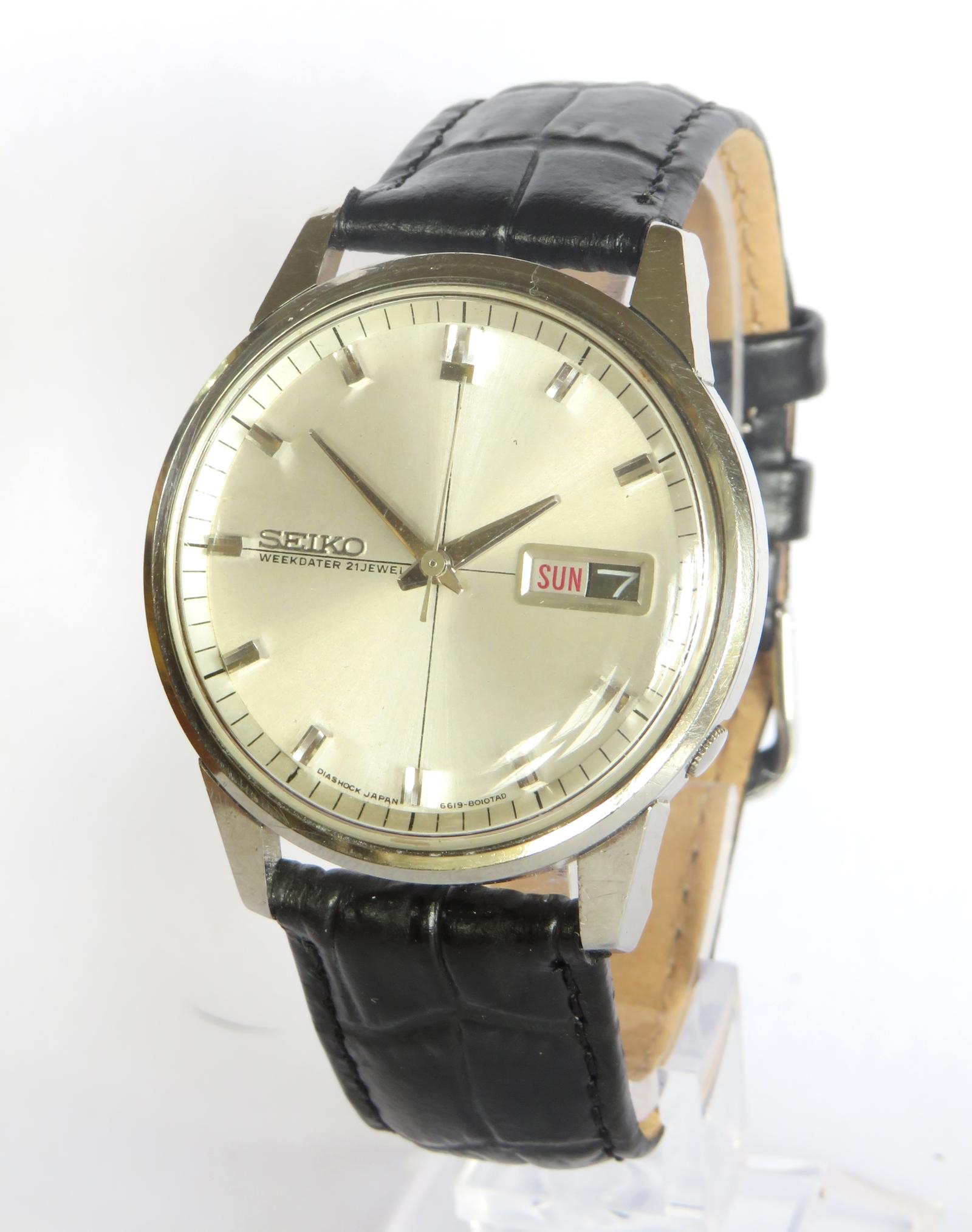 Watch: Gents Seiko Sportsmatic Weekdater Automatic Wrist Watch (1 of 5) Watch: Gents Seiko Sportsmatic Weekdater Automatic Wrist Watch (1 of 5)