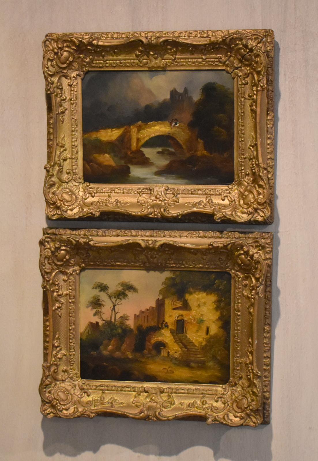 Pair of Victorian Landscape Oil Paintings (1 of 7) Pair of Victorian Landscape Oil Paintings (1 of 7)