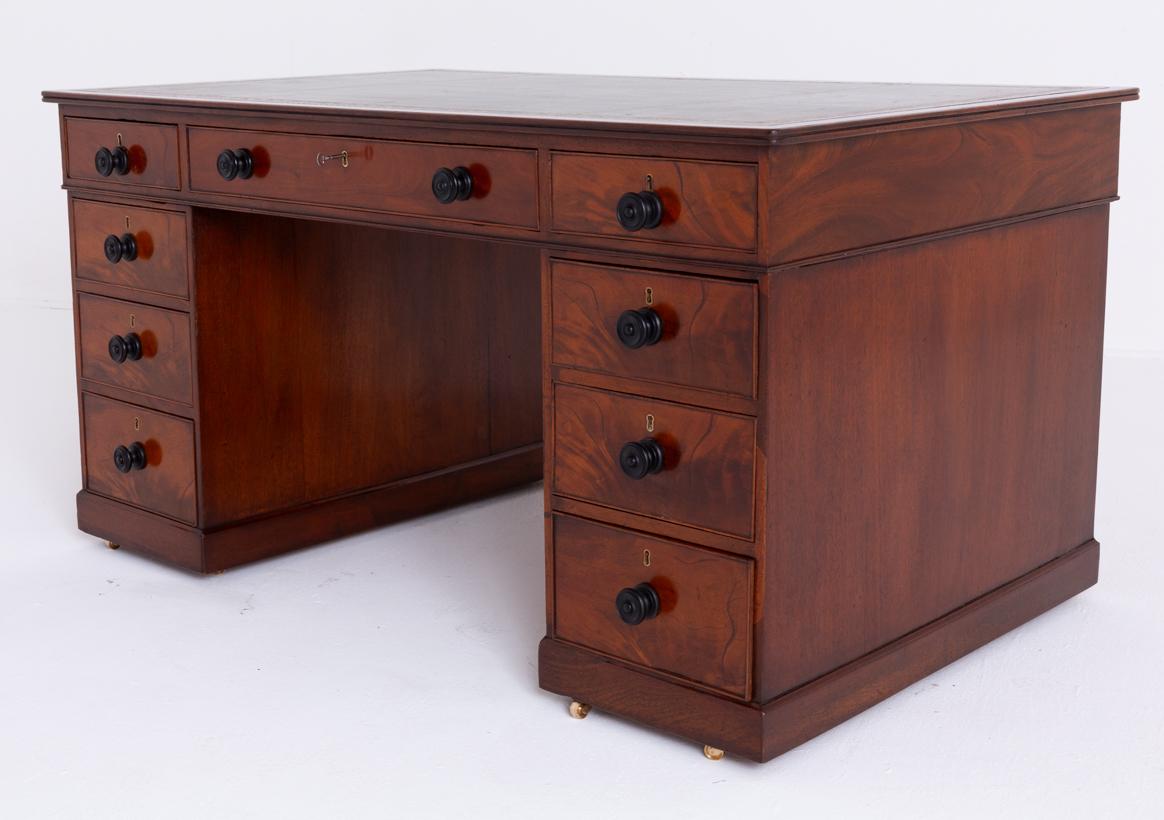 Georgian Mahogany Partners Desk (1 of 12) Georgian Mahogany Partners Desk (1 of 12)