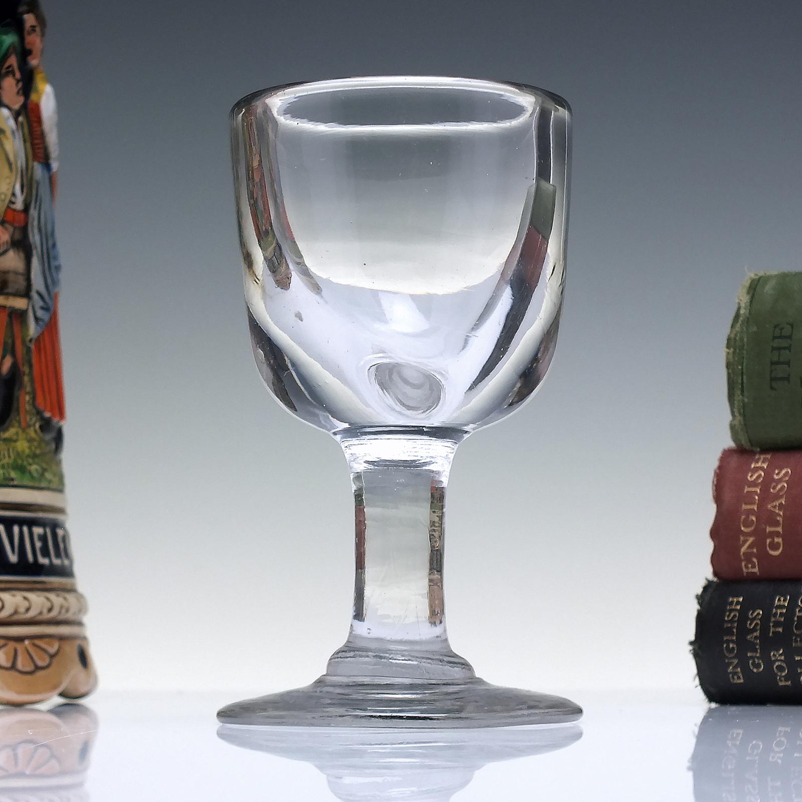 Victorian Deceptive Toastmaster Wine Glass C1860 (1 of 5) Victorian Deceptive Toastmaster Wine Glass C1860 (1 of 5)