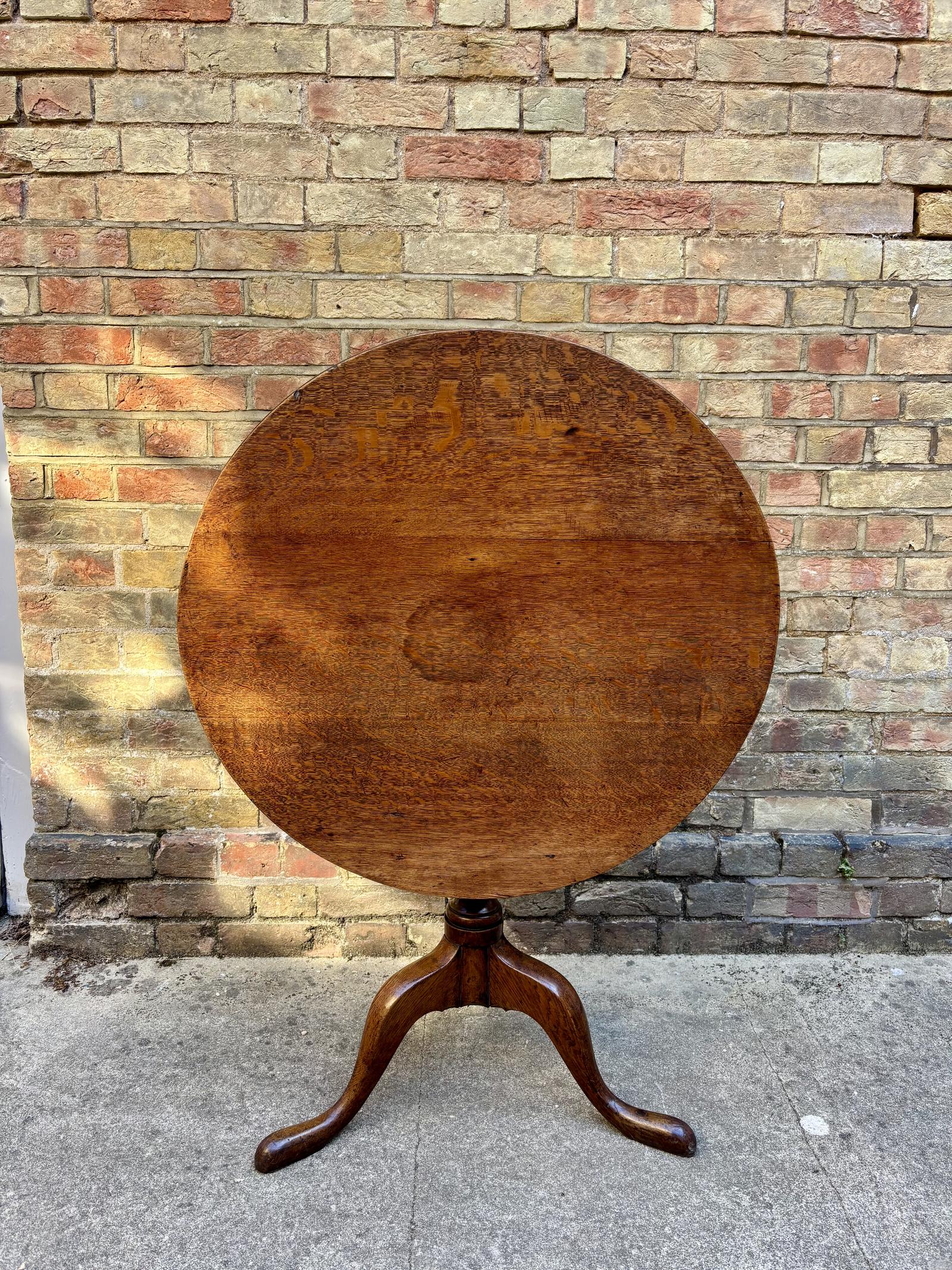 Antique Georgian Oak Tilt Top Tripod Table 19th Century 1800-1830 (1 of 10) Antique Georgian Oak Tilt Top Tripod Table 19th Century 1800-1830 (1 of 10)