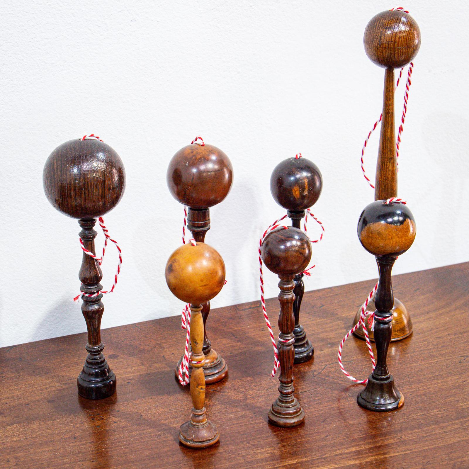 Collection of Seven 19th Century Bilboquet Games (1 of 6) Collection of Seven 19th Century Bilboquet Games (1 of 6)