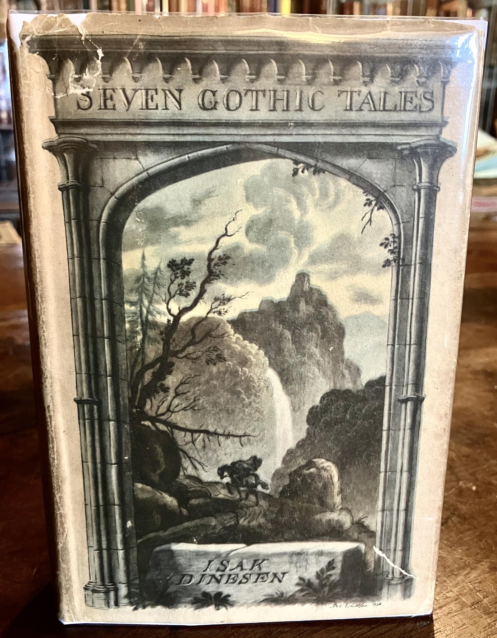 1934 Seven Gothic Tales by Isak Dinesen Scarce First Edition + Dust Jacket (1 of 5)