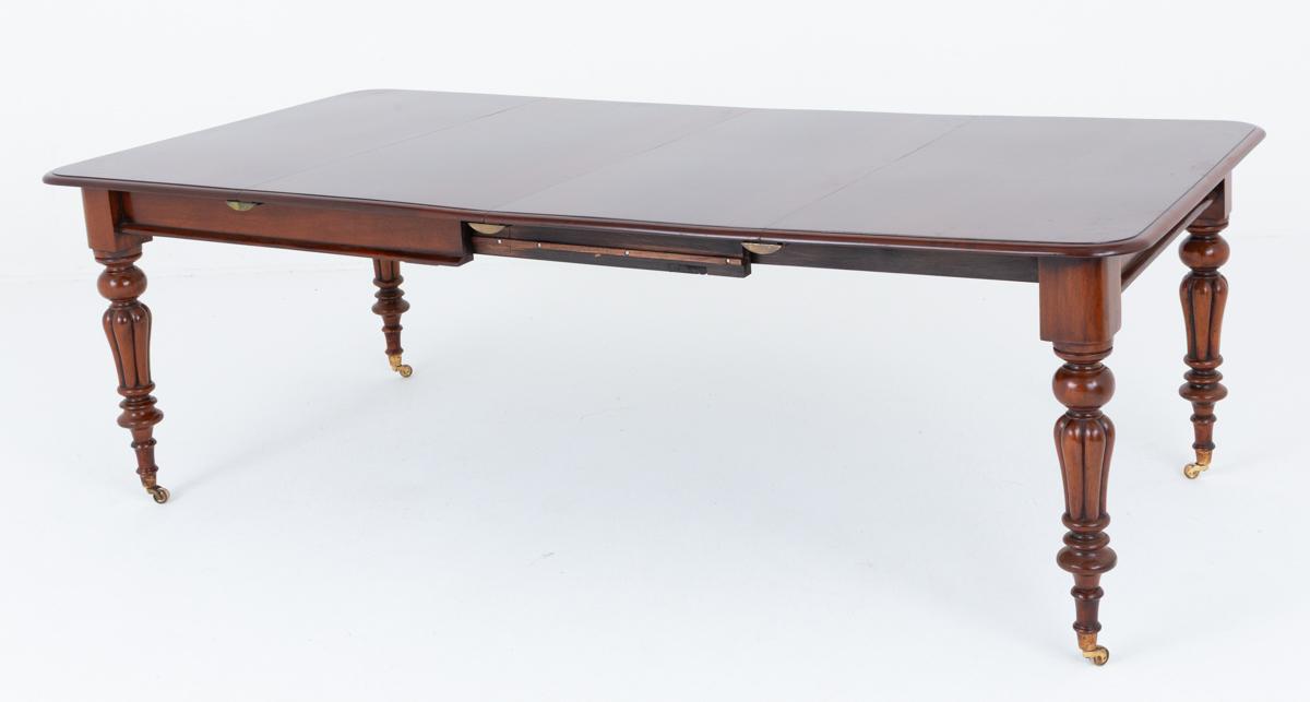William IV Mahogany 8 - 10 Seat Extending Dining Table (1 of 8)