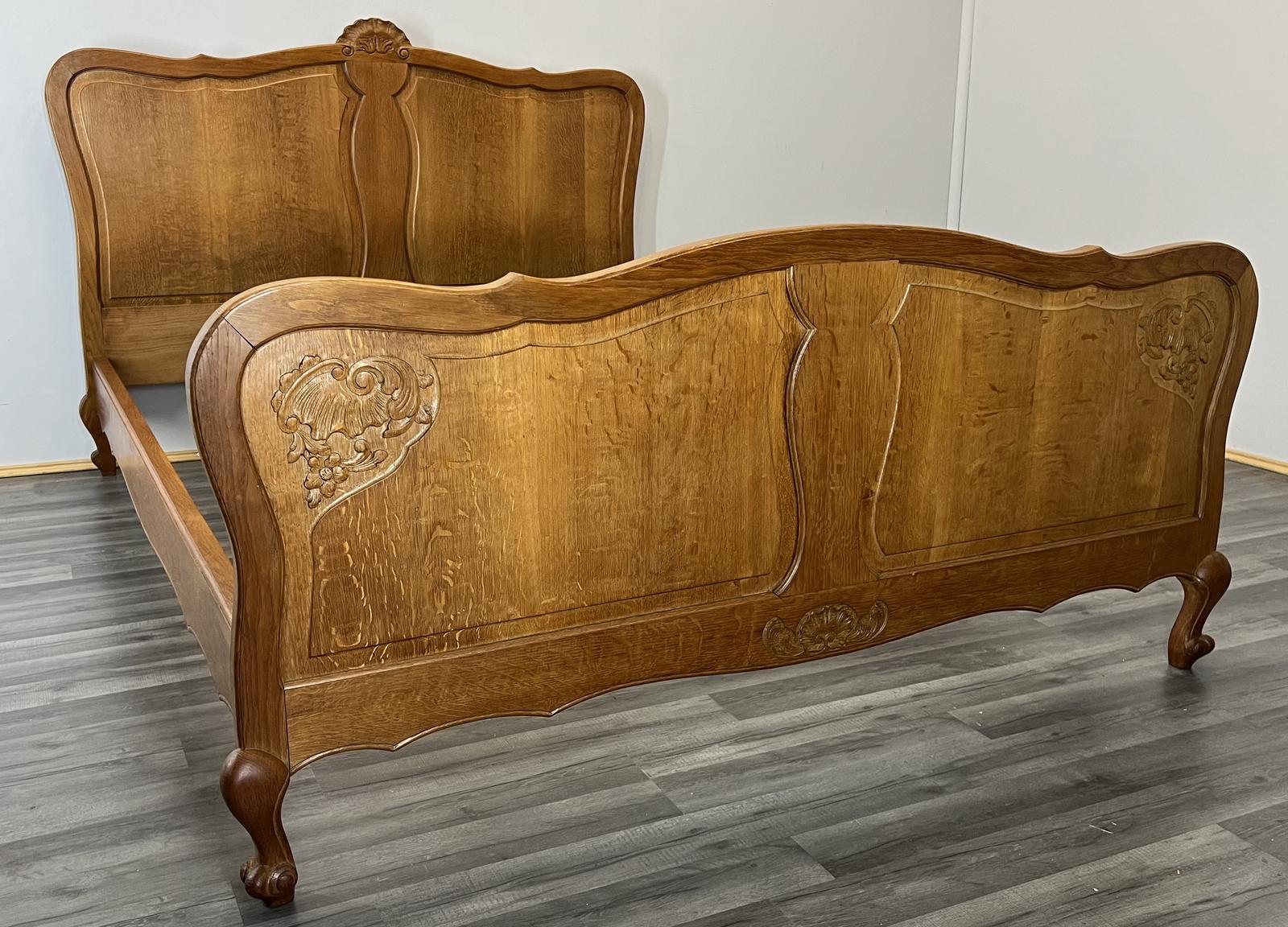 Amazing Rare Carved French Antique Double  Bed (1 of 10)