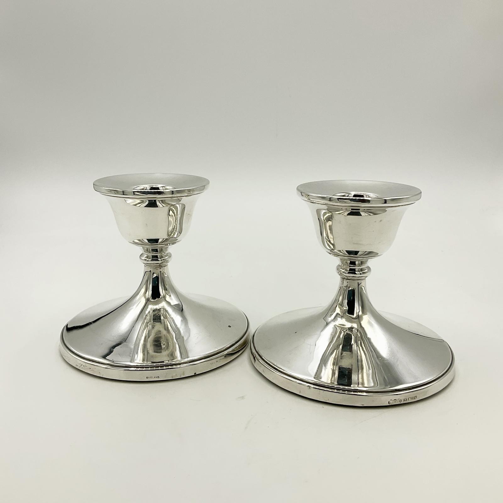 Pair of 1962 Sterling Silver Candlestick Holders (1 of 9) Pair of 1962 Sterling Silver Candlestick Holders (1 of 9)