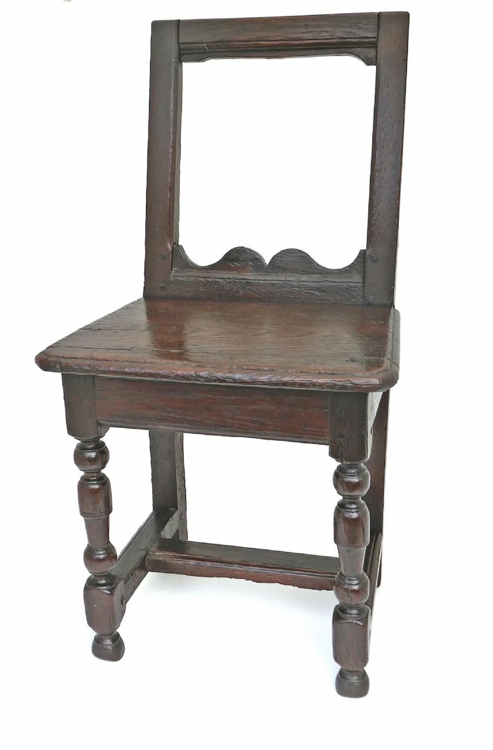 Antique 17th Century Oak Furniture Single Joyned Small Child's Chair (French 1670-1690) (1 of 5) Antique 17th Century Oak Furniture Single Joyned Small Child's Chair (French 1670-1690) (1 of 5)