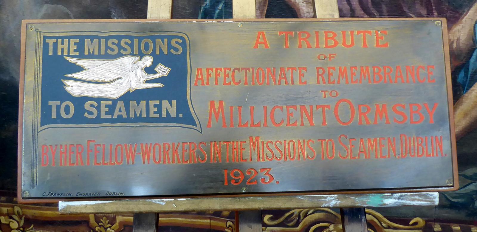 Seamen Mission Sign Dublin 1923 (1 of 13)