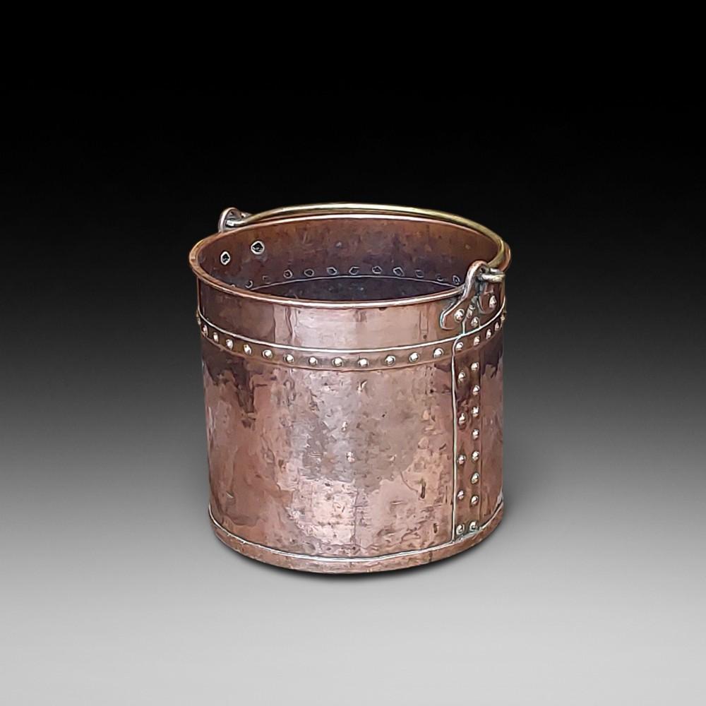 Victorian Copper Log Bucket (1 of 6)