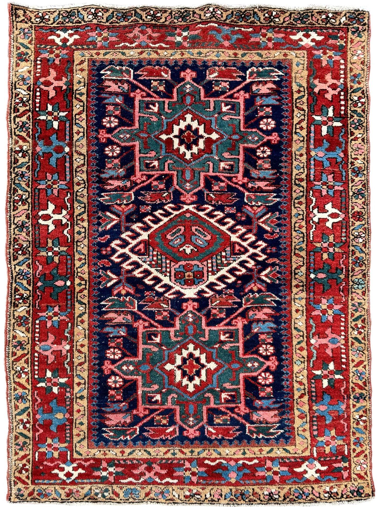 Antique Karadja Rug 1.35m x 1.00m (1 of 20)