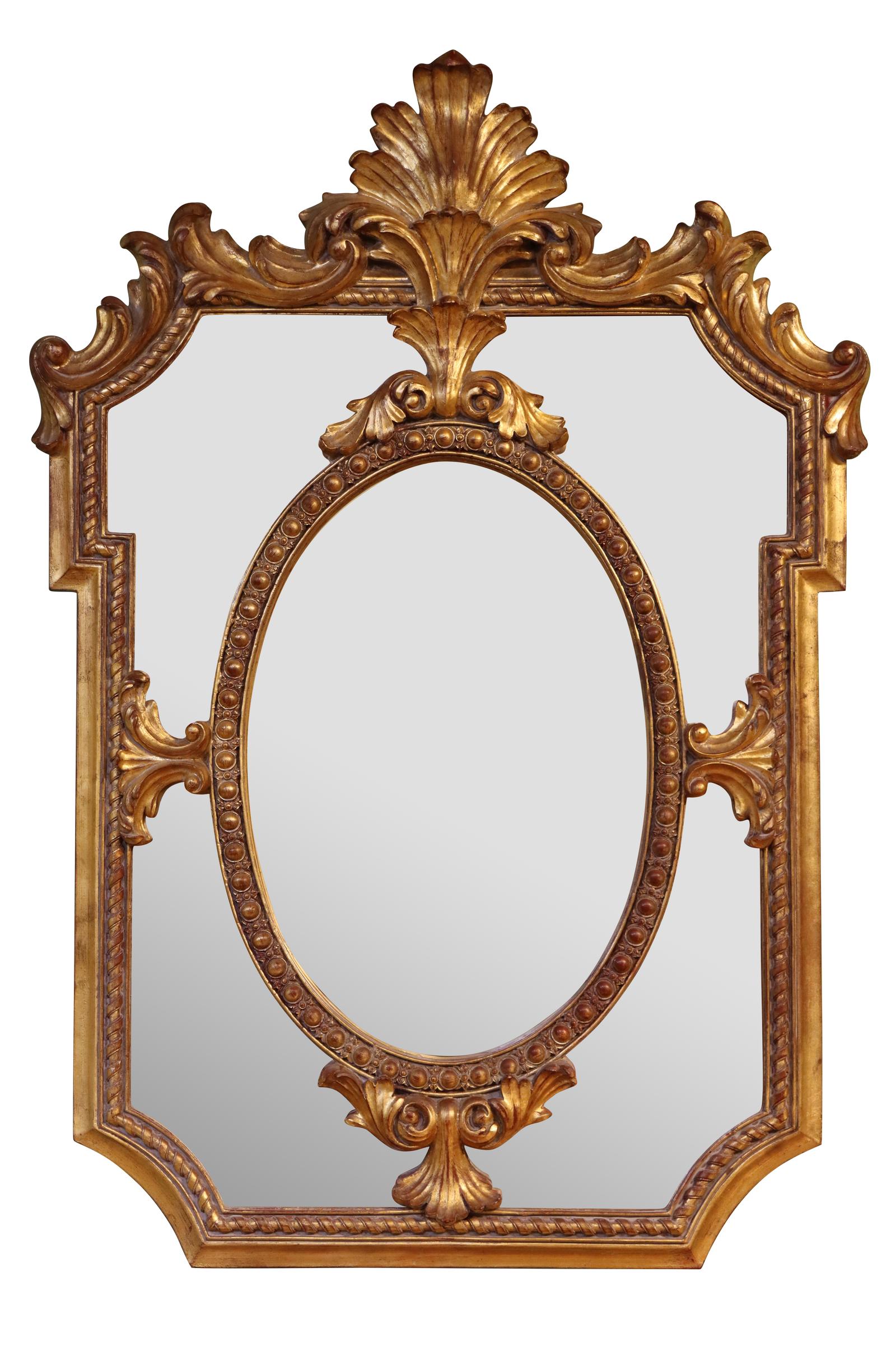 Decorative Gilt Mirror (1 of 3) Decorative Gilt Mirror (1 of 3)