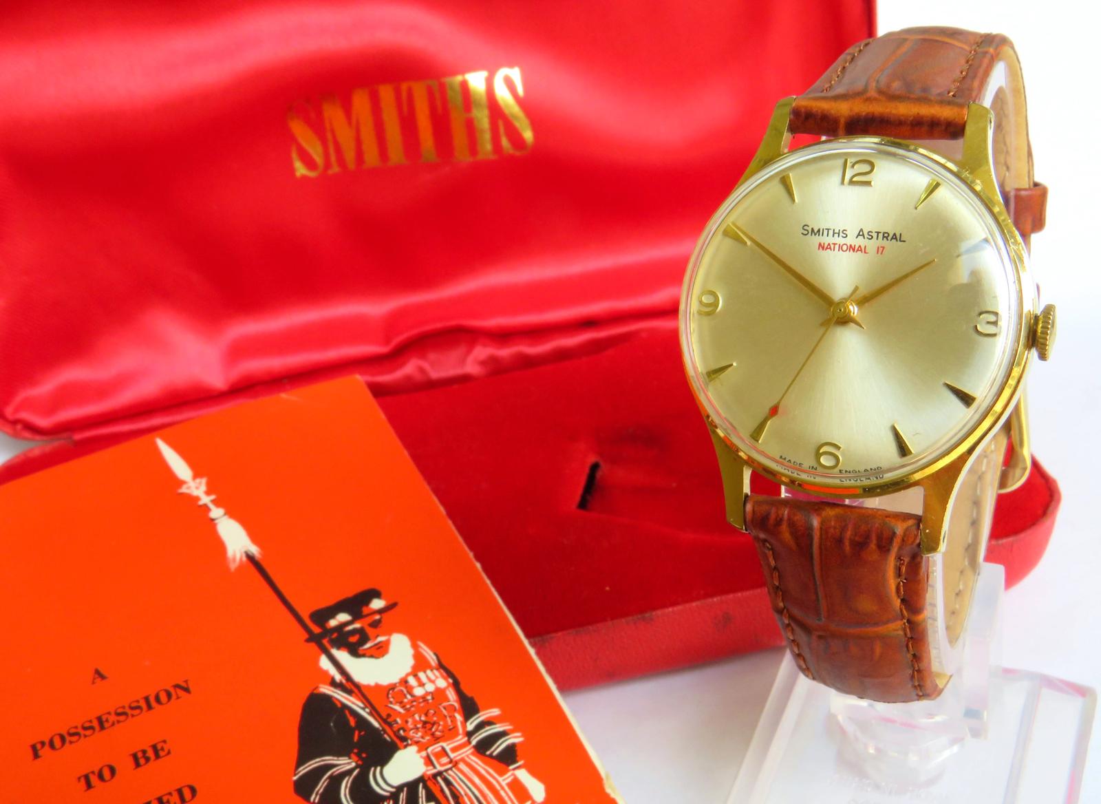 Watch: Gents 1960s Smiths Astral National 17 Wrist Watch (1 of 5)