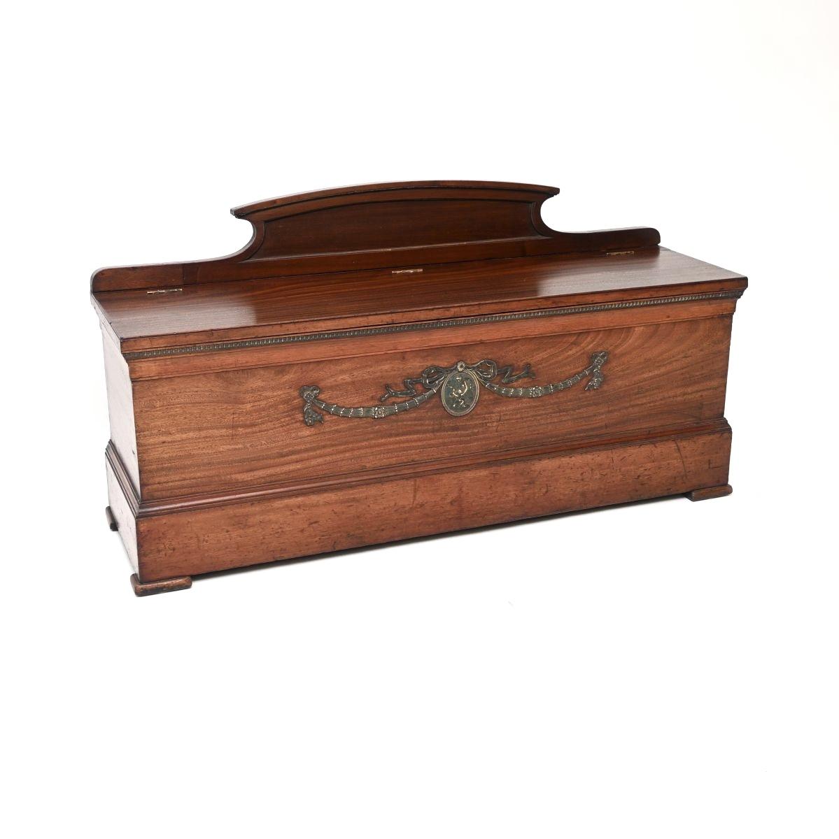 Antique Regency Period Mahogany Blanket Chest (1 of 10) Antique Regency Period Mahogany Blanket Chest (1 of 10)