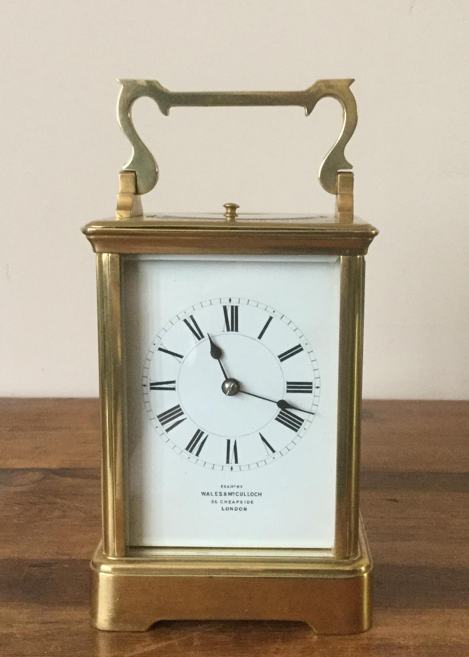 Eight Day Striking and Repeating Carriage Clock (1 of 4) Eight Day Striking and Repeating Carriage Clock (1 of 4)