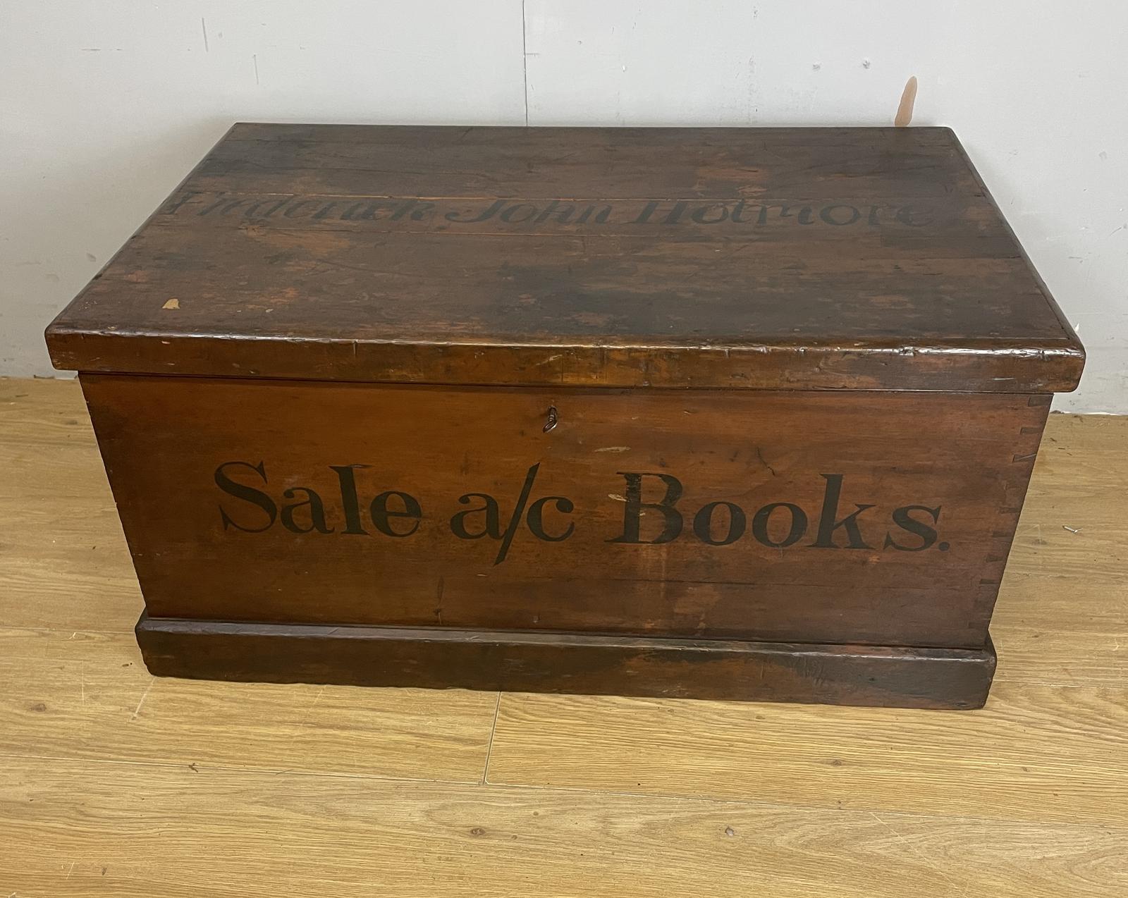 19th Century Painted Pine Box with Key (1 of 11)