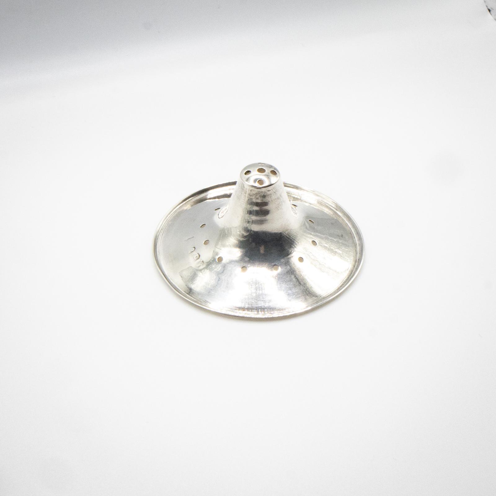 Rare George III Silver Nipple Guard (1 of 8)