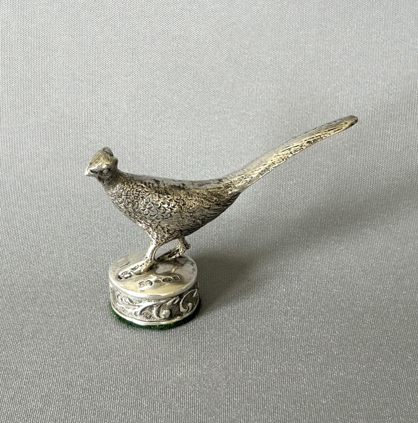 Good Quality Silver Pheasant Figure (1 of 6)