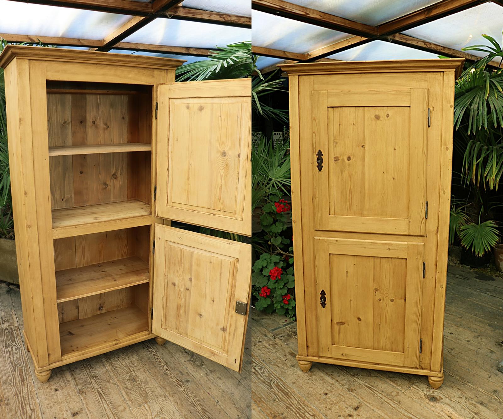 Gorgeous Old Pine Kitchen Cupboard - Linen/ Larder/ Home Office (1 of 14)