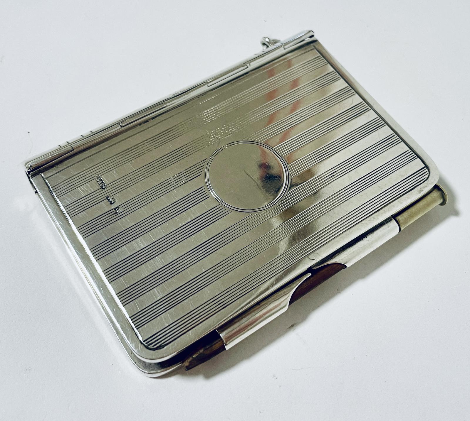 Antique Silver Notebook Chatelaine (1 of 11)