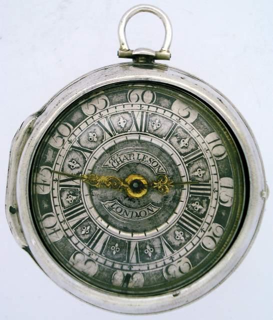 Antique Silver Pocket Watch, London, 1735 (1 of 9)