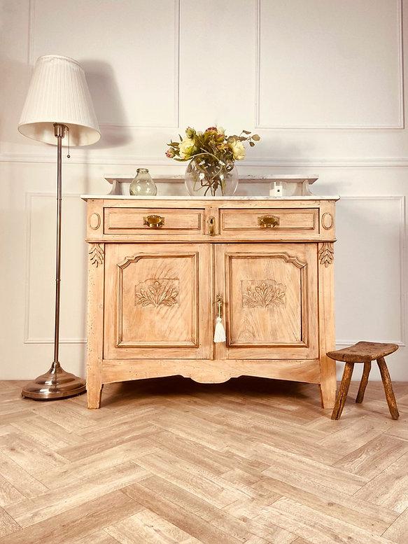 French Antique Sideboard / Farmhouse Washstand / Rustic Cupboard (1 of 6) French Antique Sideboard / Farmhouse Washstand / Rustic Cupboard (1 of 6)