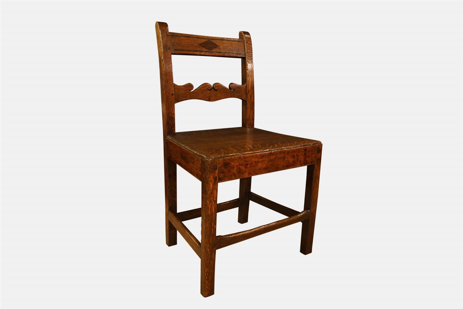 Georgian Oak Parlour Chair (1 of 1) Georgian Oak Parlour Chair (1 of 1)