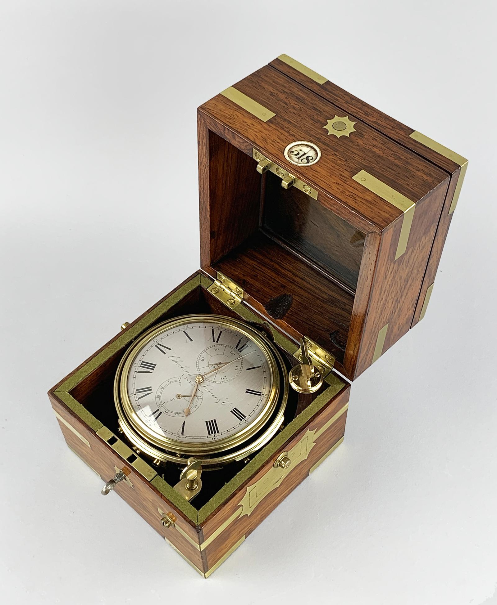 Marine Chronometer by Litherland Davies of Liverpool (1 of 19)