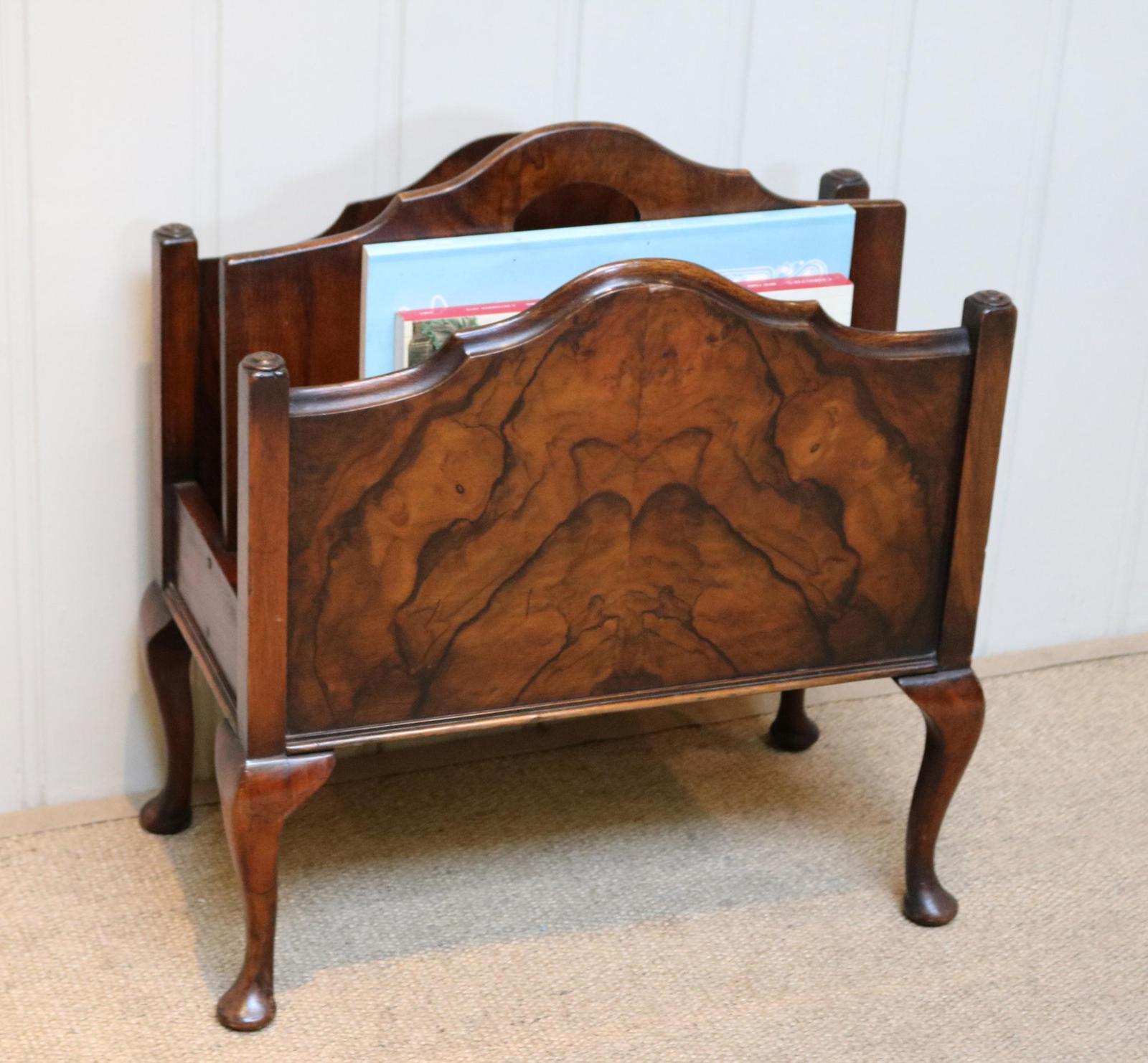 Walnut Magazine Rack (1 of 2) Walnut Magazine Rack (1 of 2)