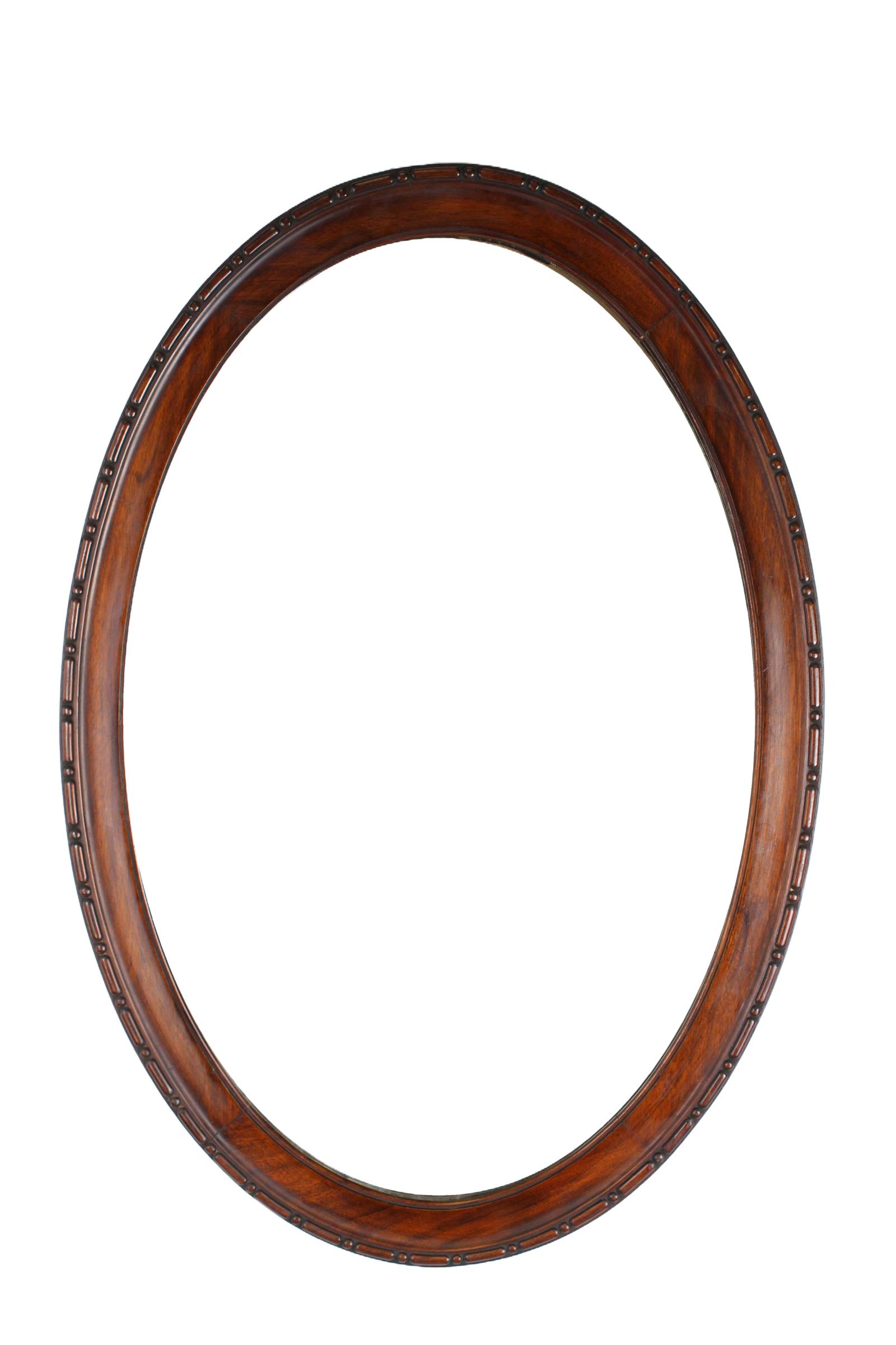 Edwardian Oval Mahogany Mirror (1 of 10) Edwardian Oval Mahogany Mirror (1 of 10)