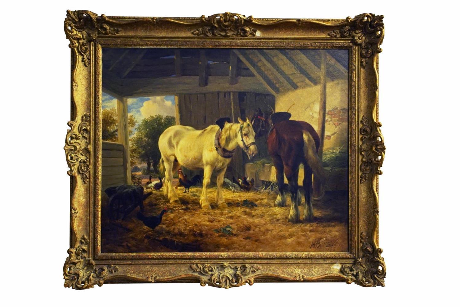 Oil Painting - Old Friends by Henry Brittan Willis (1 of 1) Oil Painting - Old Friends by Henry Brittan Willis (1 of 1)