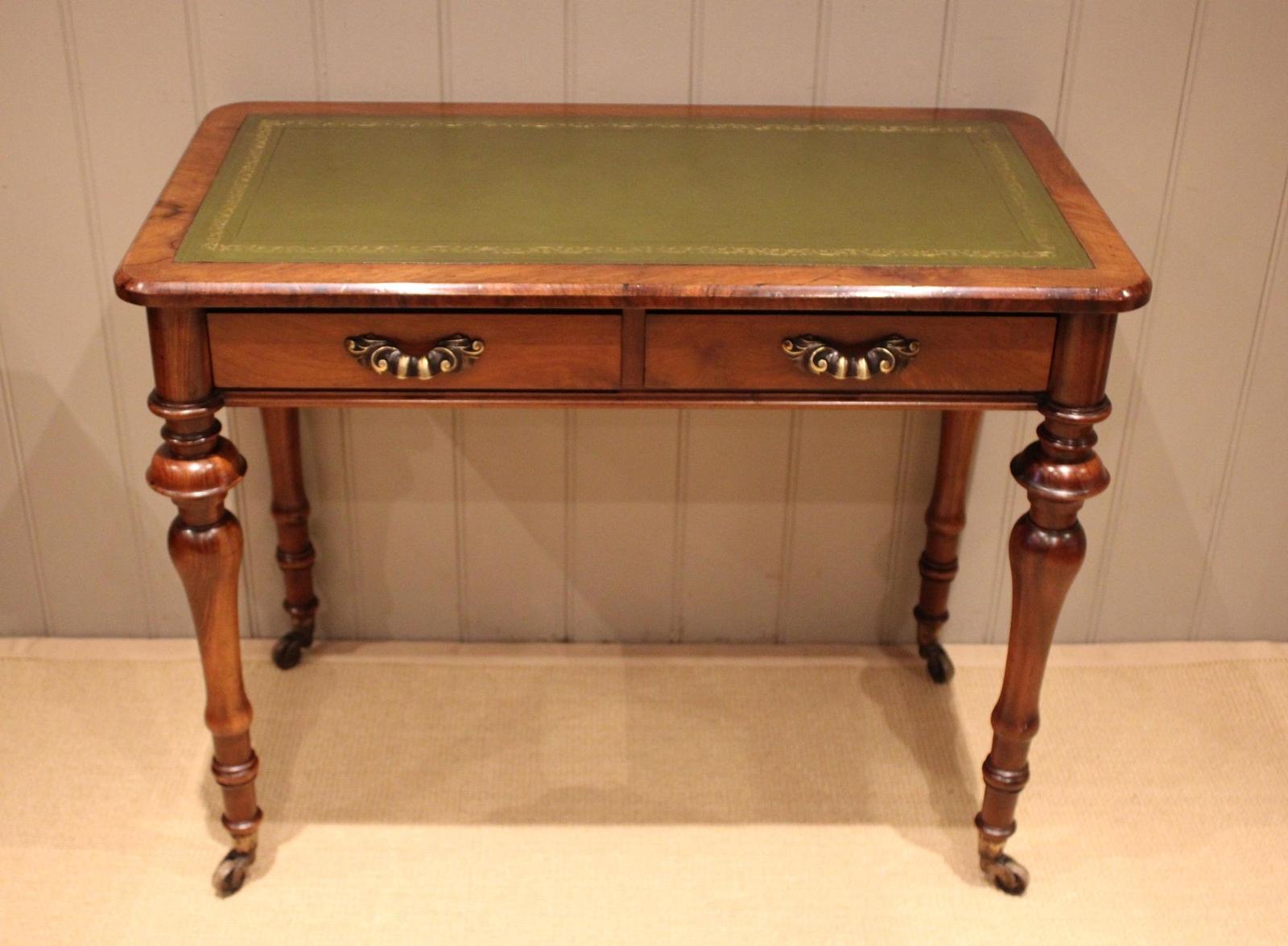 Late 19th Century Walnut Writing Desk (1 of 13)