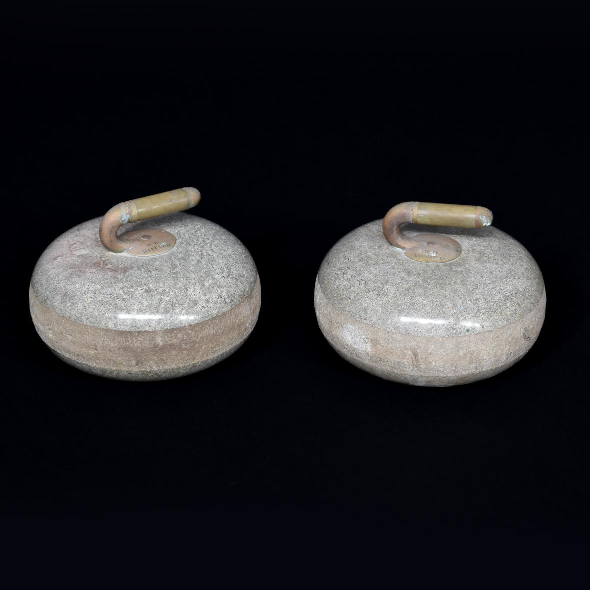 Pair of Scottish Curling Stones (1 of 10) Pair of Scottish Curling Stones (1 of 10)