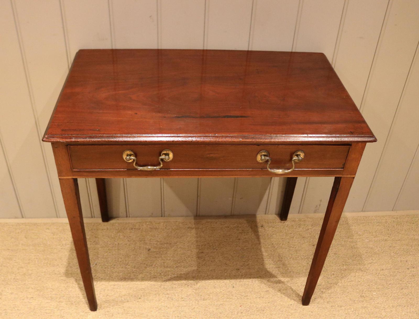 Georgian Mahogany Side Table (1 of 10) Georgian Mahogany Side Table (1 of 10)