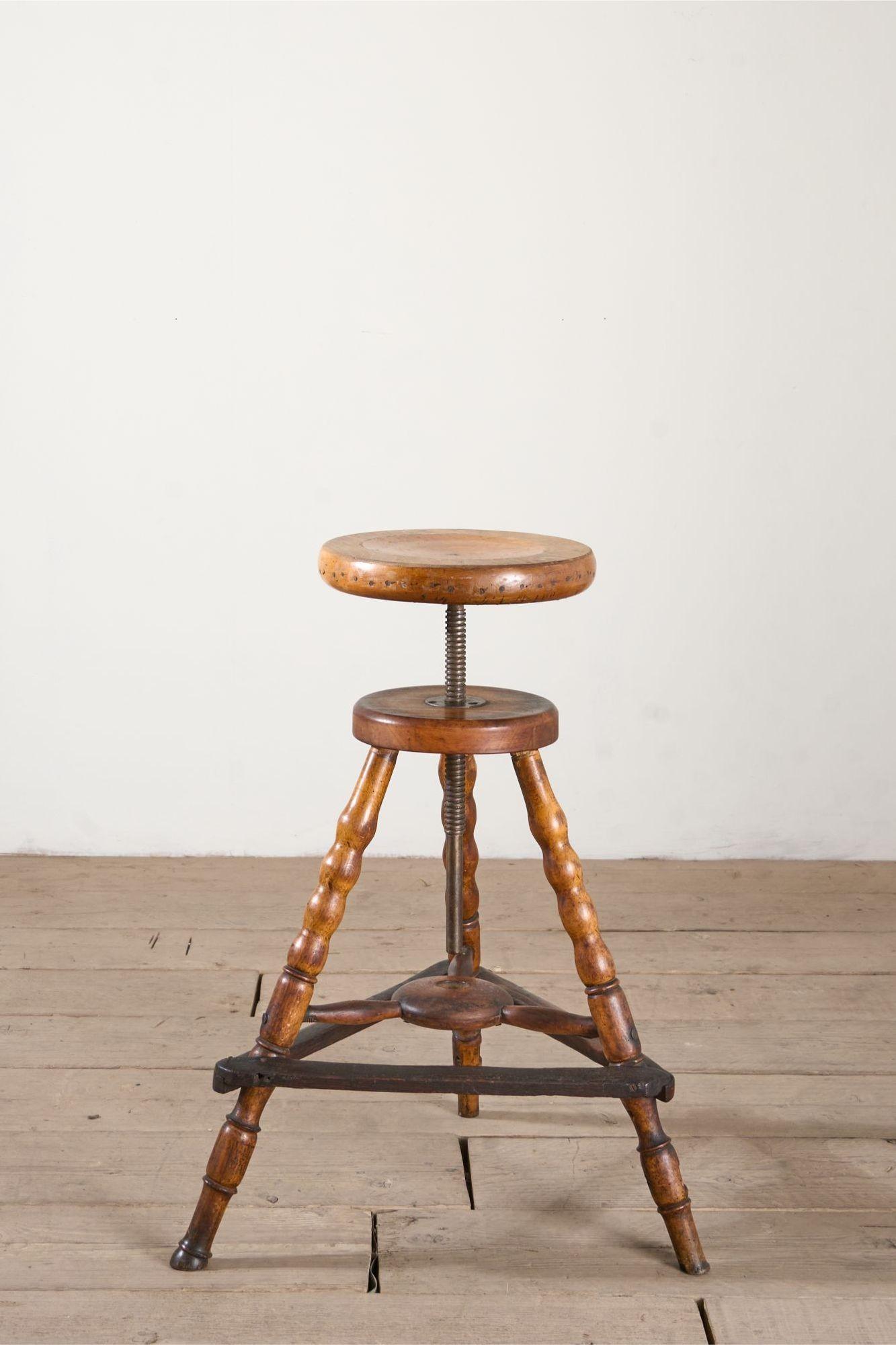 19th Century Country Swivel Stool (1 of 11) 19th Century Country Swivel Stool (1 of 11)