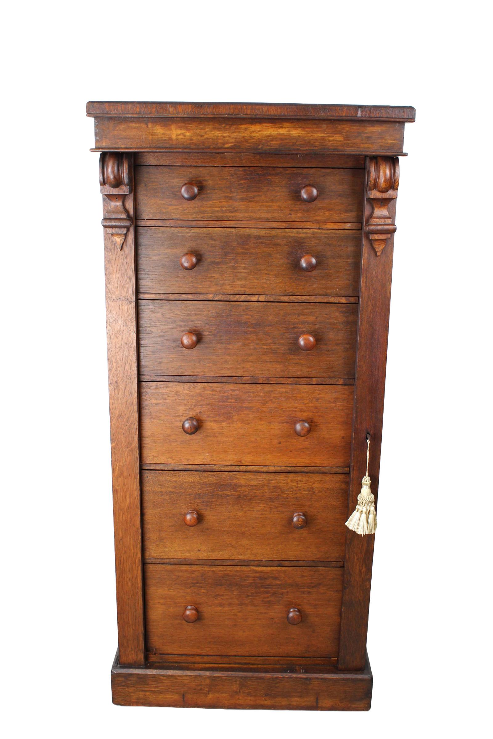 Victorian Oak Wellington Chest (1 of 16) Victorian Oak Wellington Chest (1 of 16)