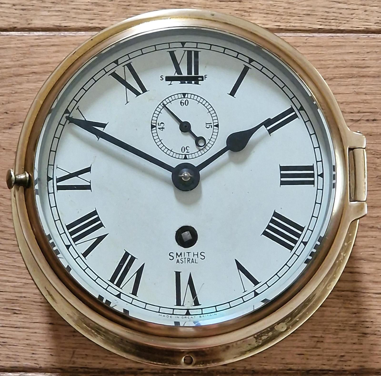 A Smiths Astral Ships Wall Clock (1 of 5) A Smiths Astral Ships Wall Clock (1 of 5)