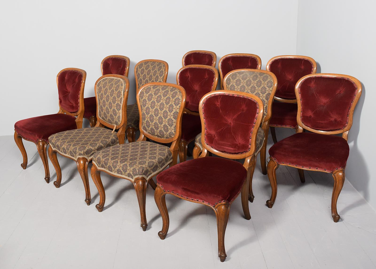 Set of 12 Oak Framed Dining Chairs (1 of 10) Set of 12 Oak Framed Dining Chairs (1 of 10)