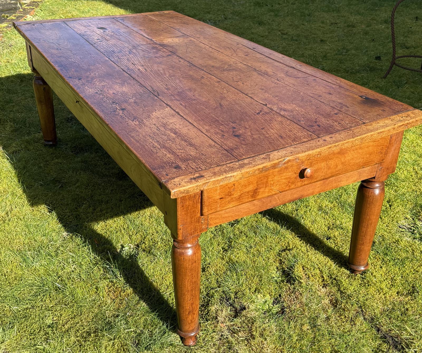 Early 19th Century Cherrywood Coffee Table (1 of 5) Early 19th Century Cherrywood Coffee Table (1 of 5)