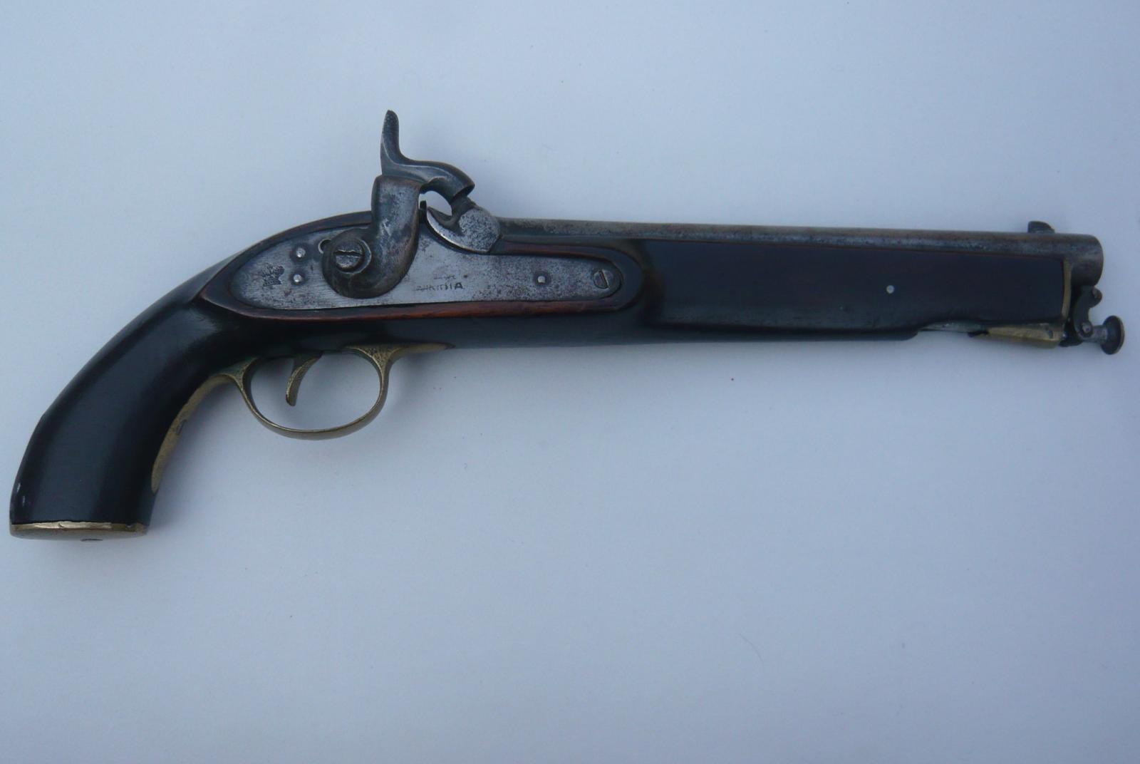 19th Century Military Percussion Pistol (1 of 10) 19th Century Military Percussion Pistol (1 of 10)