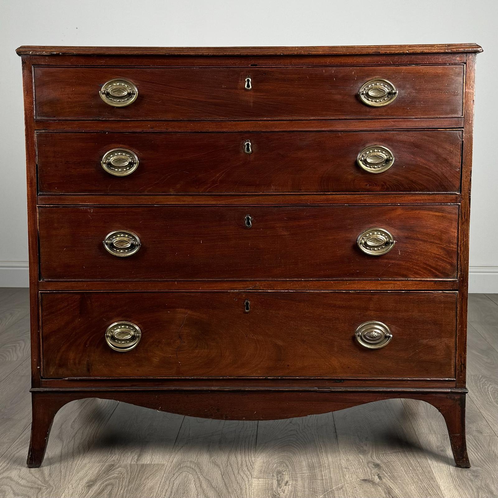 Antique 18th Century Chest Of Drawers In Mahogany (1 of 11) Antique 18th Century Chest Of Drawers In Mahogany (1 of 11)