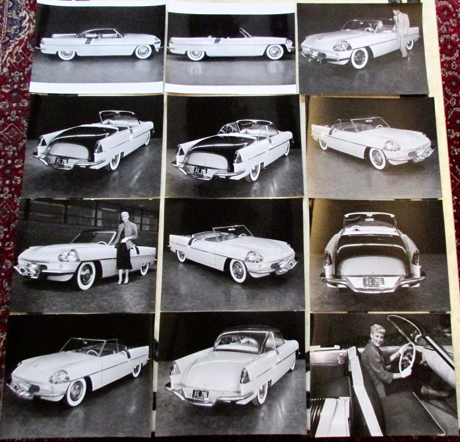Paxton Phoenix 1953 American Prototype Car 12 x Original Publicity Photographs (1 of 5)