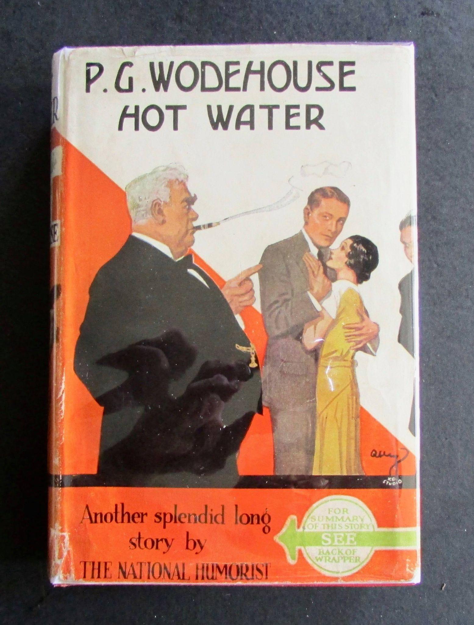 1940 Hot Water by P G Wodehouse with Original Dust Jacket (1 of 5)