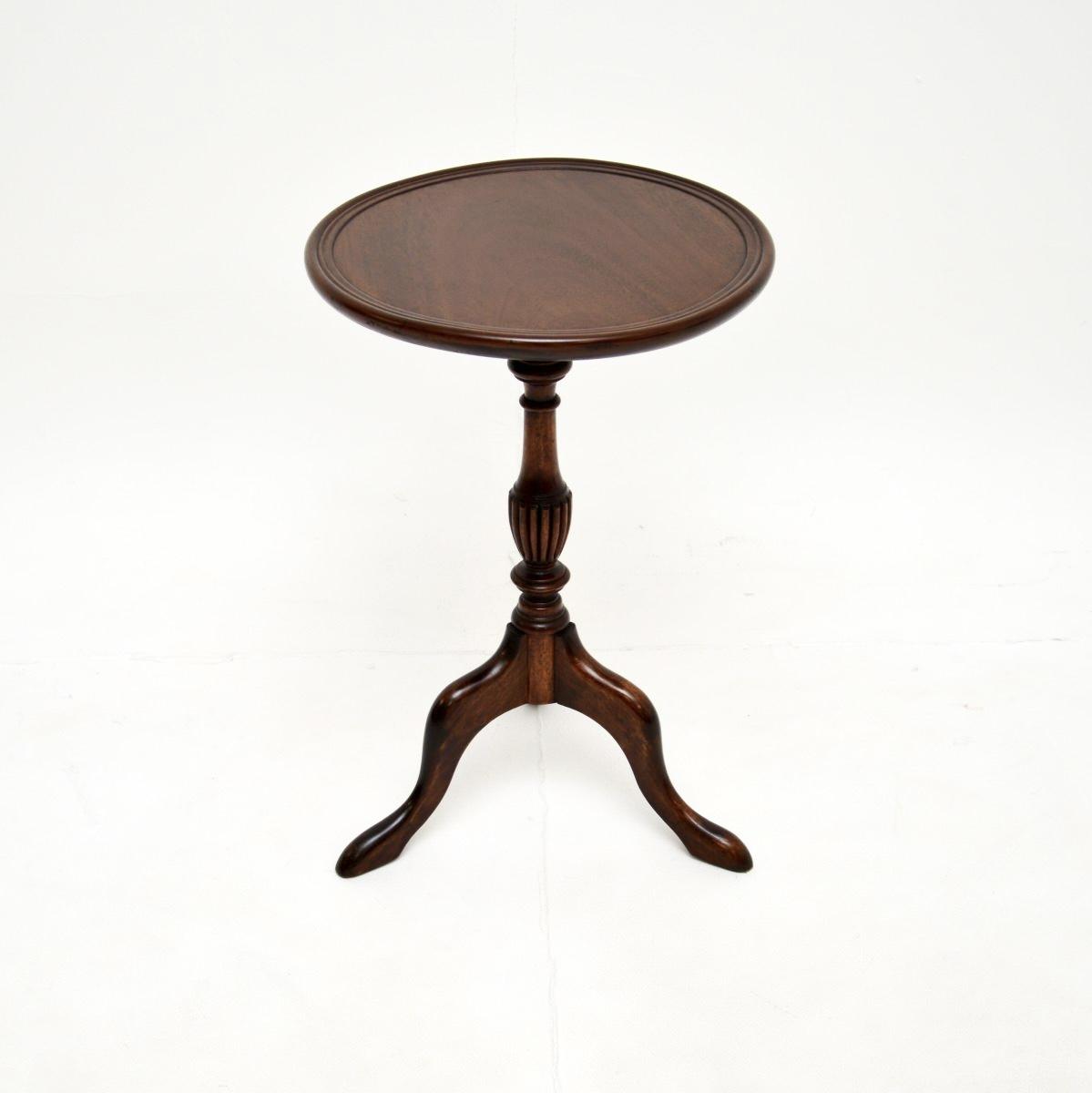 Georgian Style Mahogany Wine Table (1 of 5) Georgian Style Mahogany Wine Table (1 of 5)