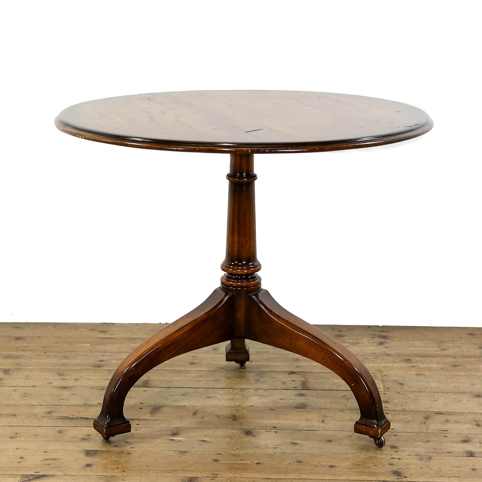 Vintage Walnut Tripod Table (1 of 9)