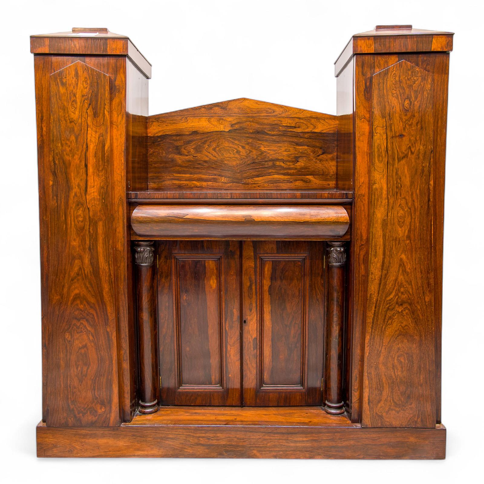 Antique William IV Rosewood Side Cabinet (1 of 7) Antique William IV Rosewood Side Cabinet (1 of 7)