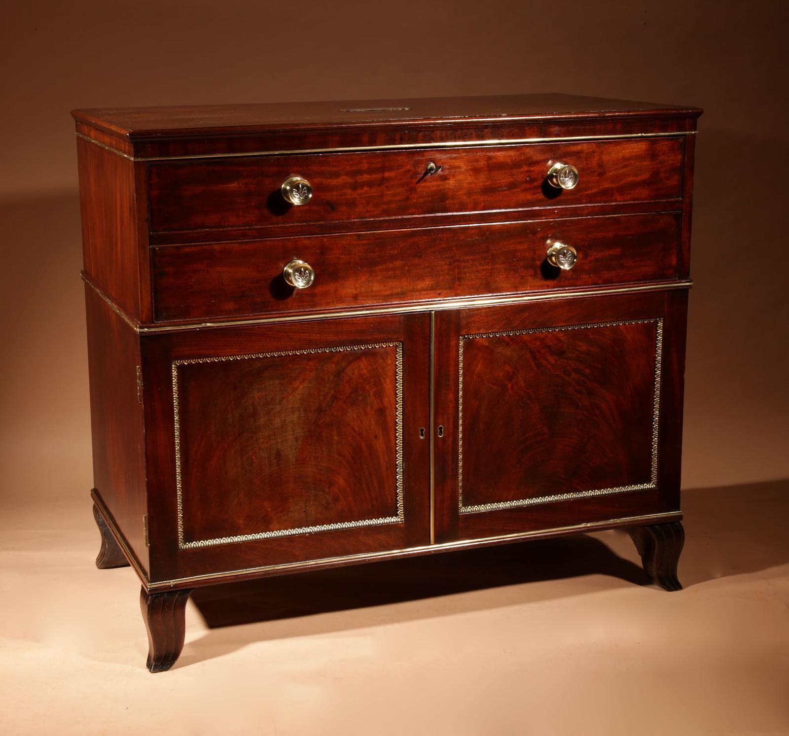 A Rare Scottish Regency Mahogany Library Secretaire (1 of 24) A Rare Scottish Regency Mahogany Library Secretaire (1 of 24)