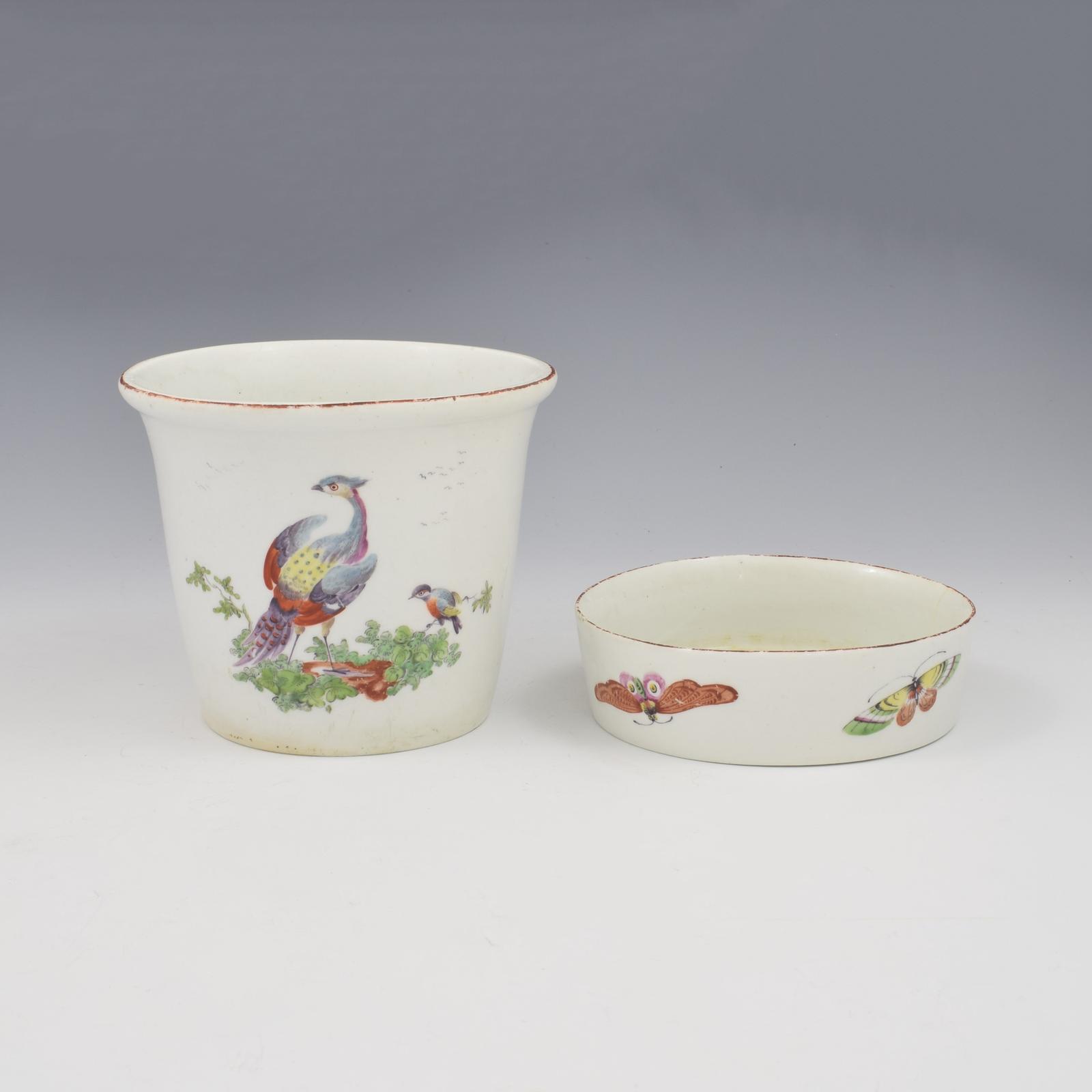 Rare 18th Century Derby Porcelain Potting / Flower Pot & Stand c.1760 (1 of 16) Rare 18th Century Derby Porcelain Potting / Flower Pot & Stand c.1760 (1 of 16)