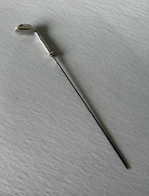 Unusual Golfing Interest Edwardian Silver Hat Pin (1 of 4) Unusual Golfing Interest Edwardian Silver Hat Pin (1 of 4)