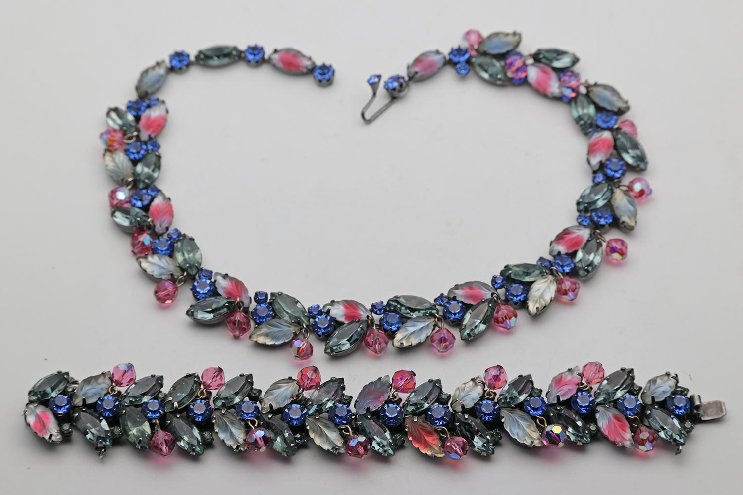 Rare Set of Necklace and Bracelet by Kramer, NY (1 of 5) Rare Set of Necklace and Bracelet by Kramer, NY (1 of 5)