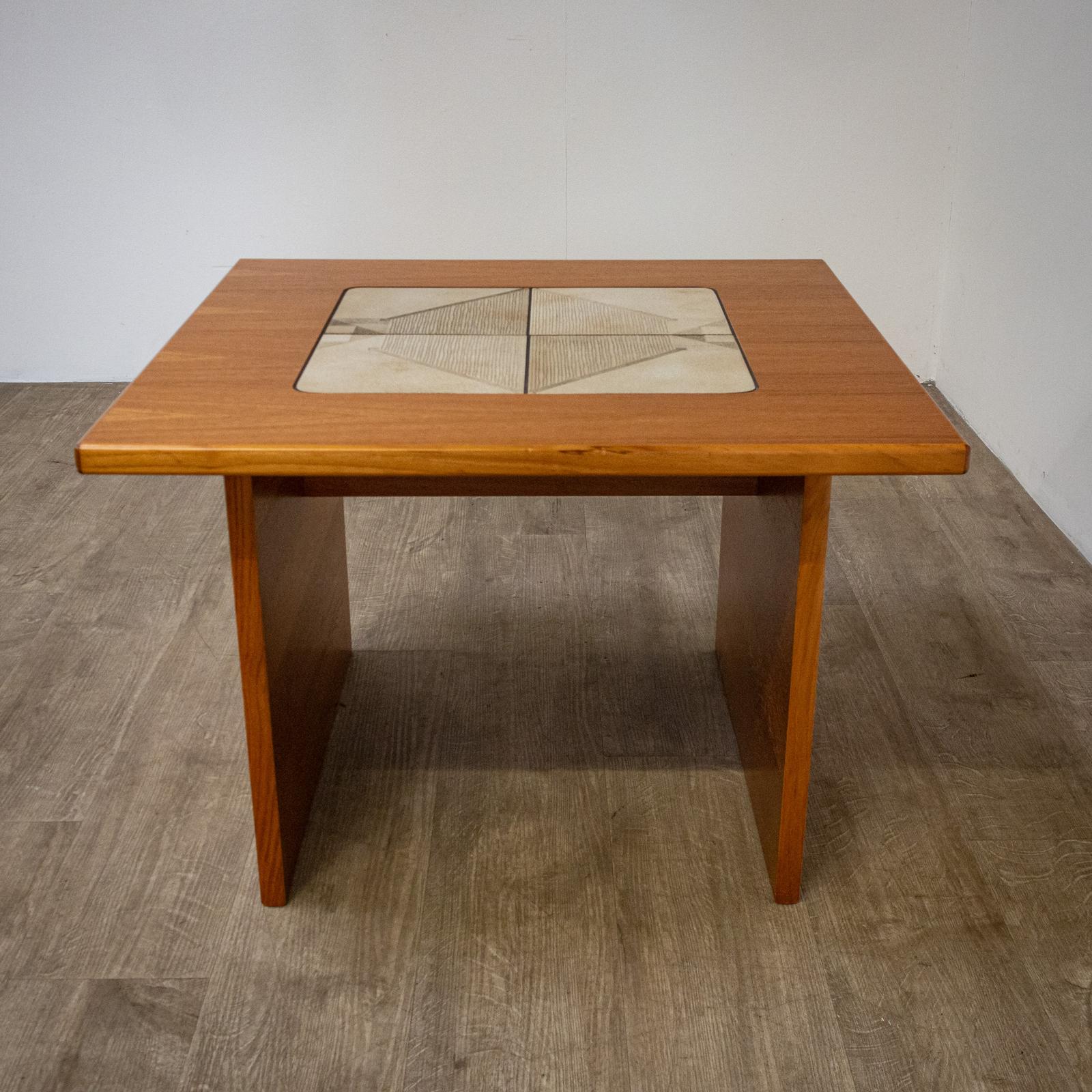 Danish Gangsø Møbler Mcm Tiled Teak Coffee Table (1 of 9)